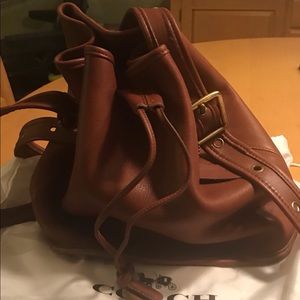 Vintage Coach leather bag